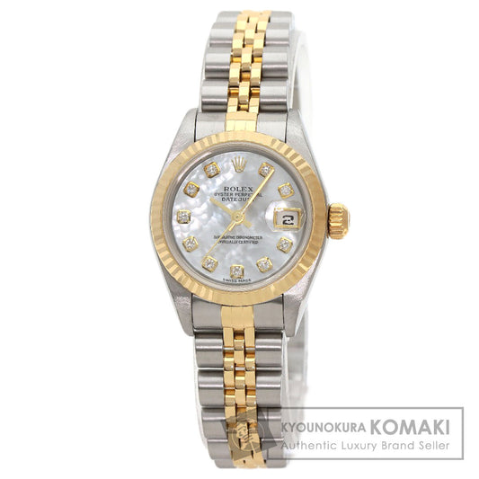 ROLEX Datejust 10P Diamond Watches 79173NG Stainless Steel/SSxK18YG Ladies