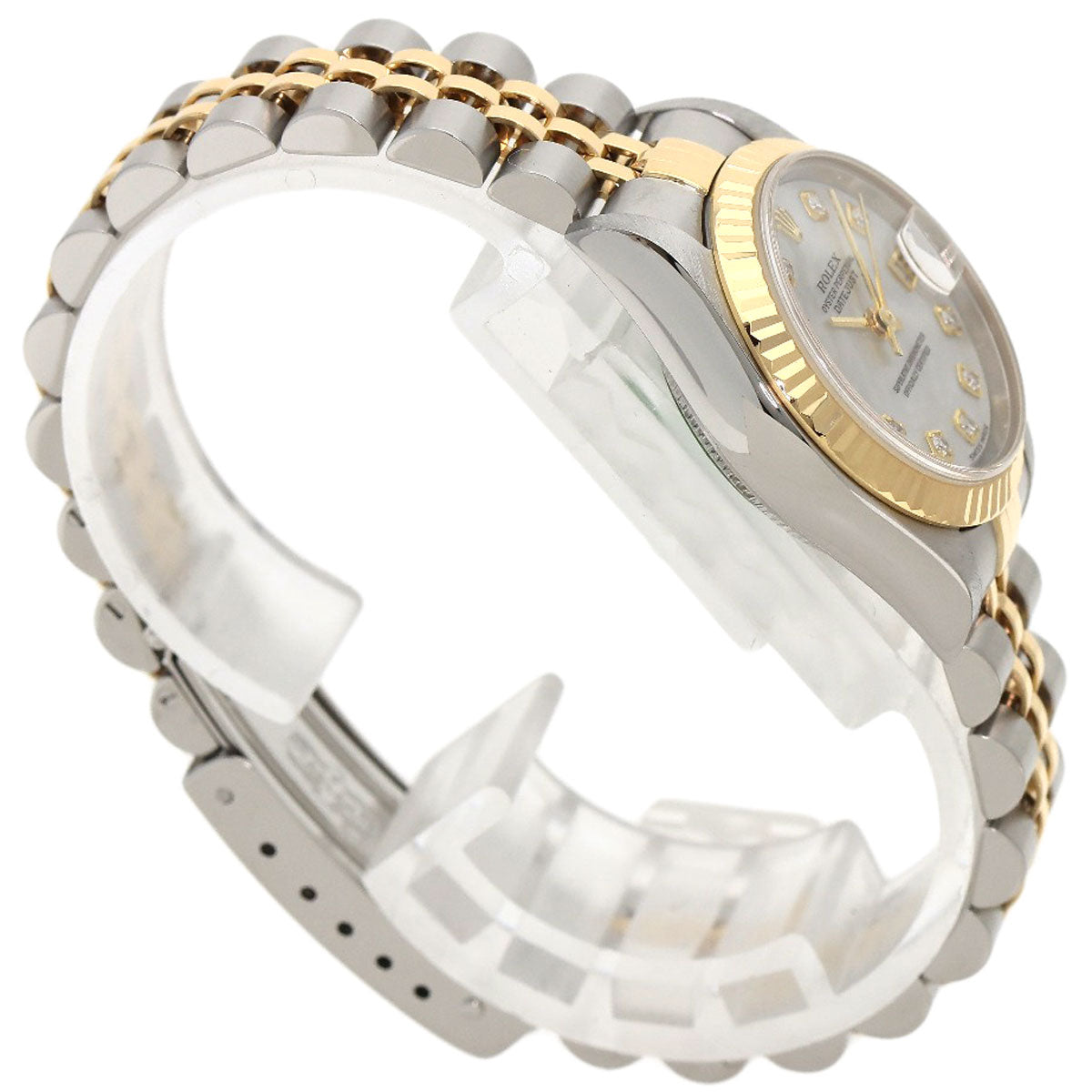 ROLEX Datejust 10P Diamond Watches 79173NG Stainless Steel/SSxK18YG Ladies