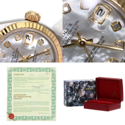 ROLEX Datejust 10P Diamond Watches 79173NG Stainless Steel/SSxK18YG Ladies