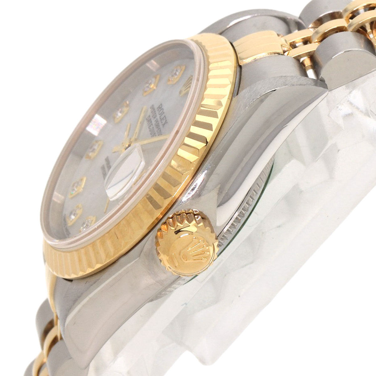 ROLEX Datejust 10P Diamond Watches 79173NG Stainless Steel/SSxK18YG Ladies