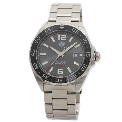 TAG HEUER FORMULA1 CALIBER 5 DATE Watches WA2011.BA0842 Stainless Steel/Stainless Steel mens