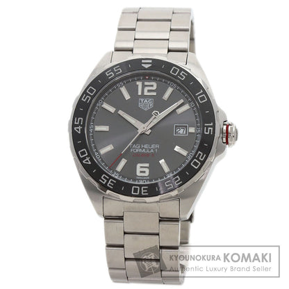 TAG HEUER FORMULA1 CALIBER 5 DATE Watches WA2011.BA0842 Stainless Steel/Stainless Steel mens