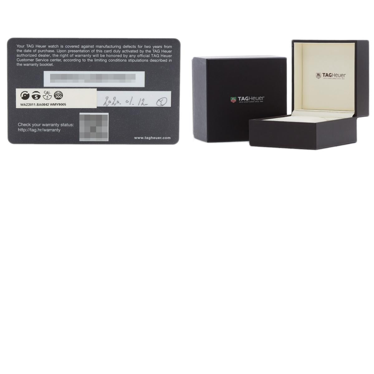 TAG HEUER FORMULA1 CALIBER 5 DATE Watches WA2011.BA0842 Stainless Steel/Stainless Steel mens