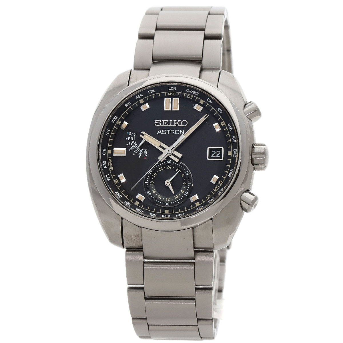 SEIKO Astron Watches SBXY003 Titanium/Titanium mens