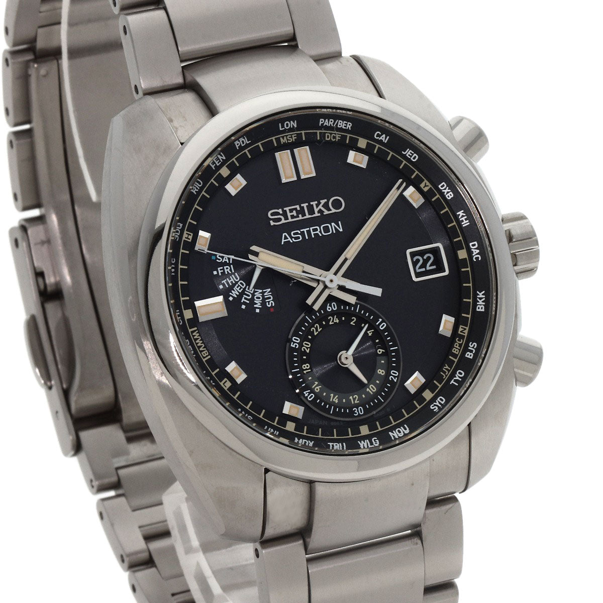 SEIKO Astron Watches SBXY003 Titanium/Titanium mens