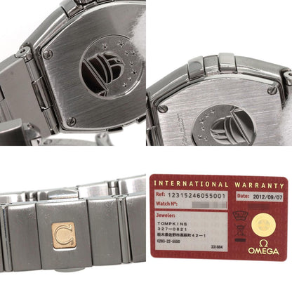 OMEGA Constellation Blush Watches 123.15.24.60.55.001 Stainless Steel/Stainless Steel Ladies