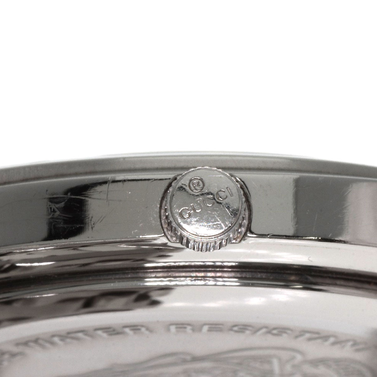 GUCCI Round face Watches 5500M Stainless Steel/Stainless Steel mens