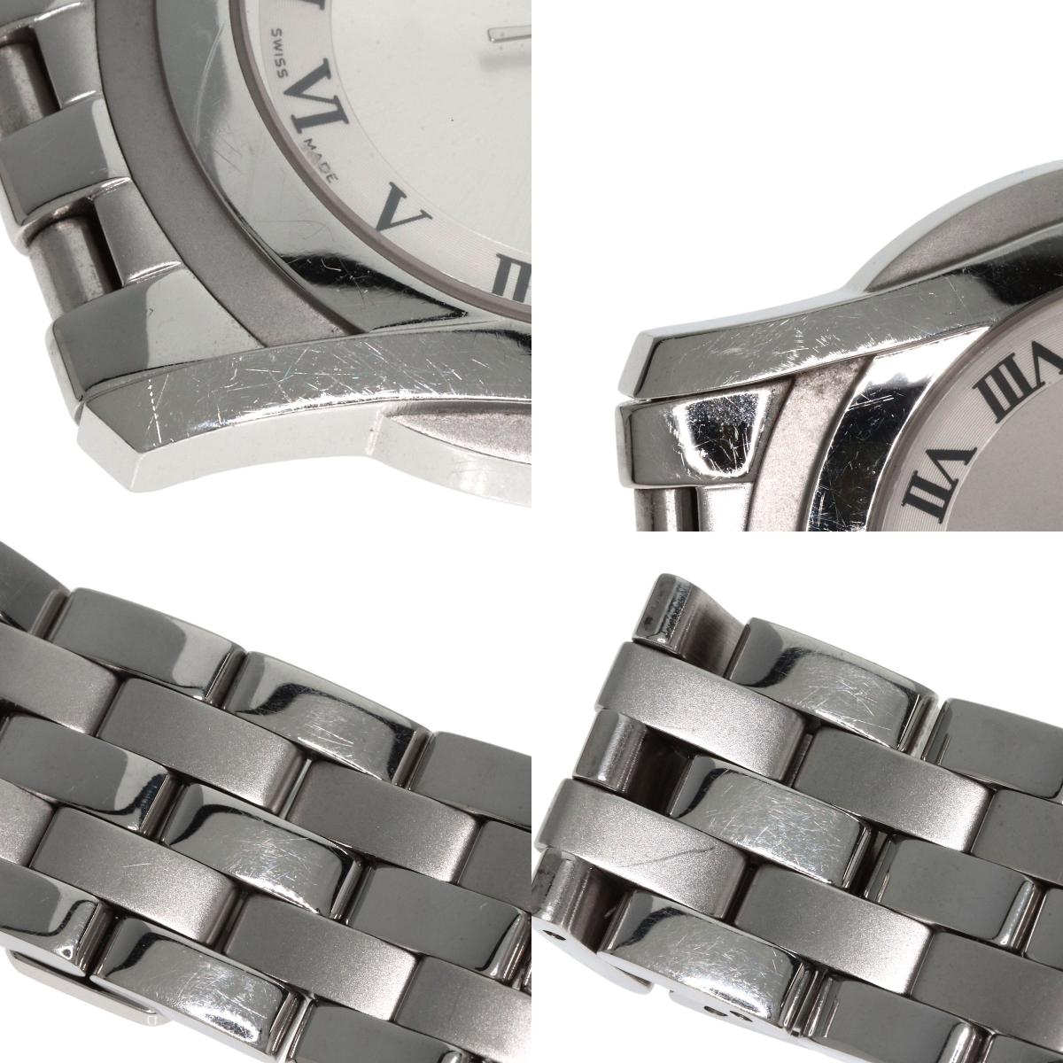 GUCCI Round face Watches 5500M Stainless Steel/Stainless Steel mens