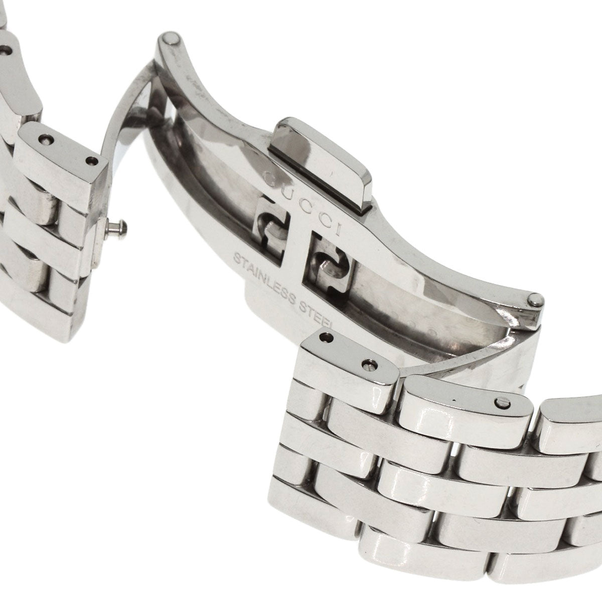 GUCCI Round face Watches 5500M Stainless Steel/Stainless Steel mens