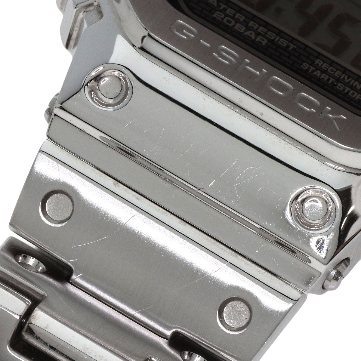 CASIO G shock Watches GMW-B5000 Stainless Steel/Stainless Steel mens