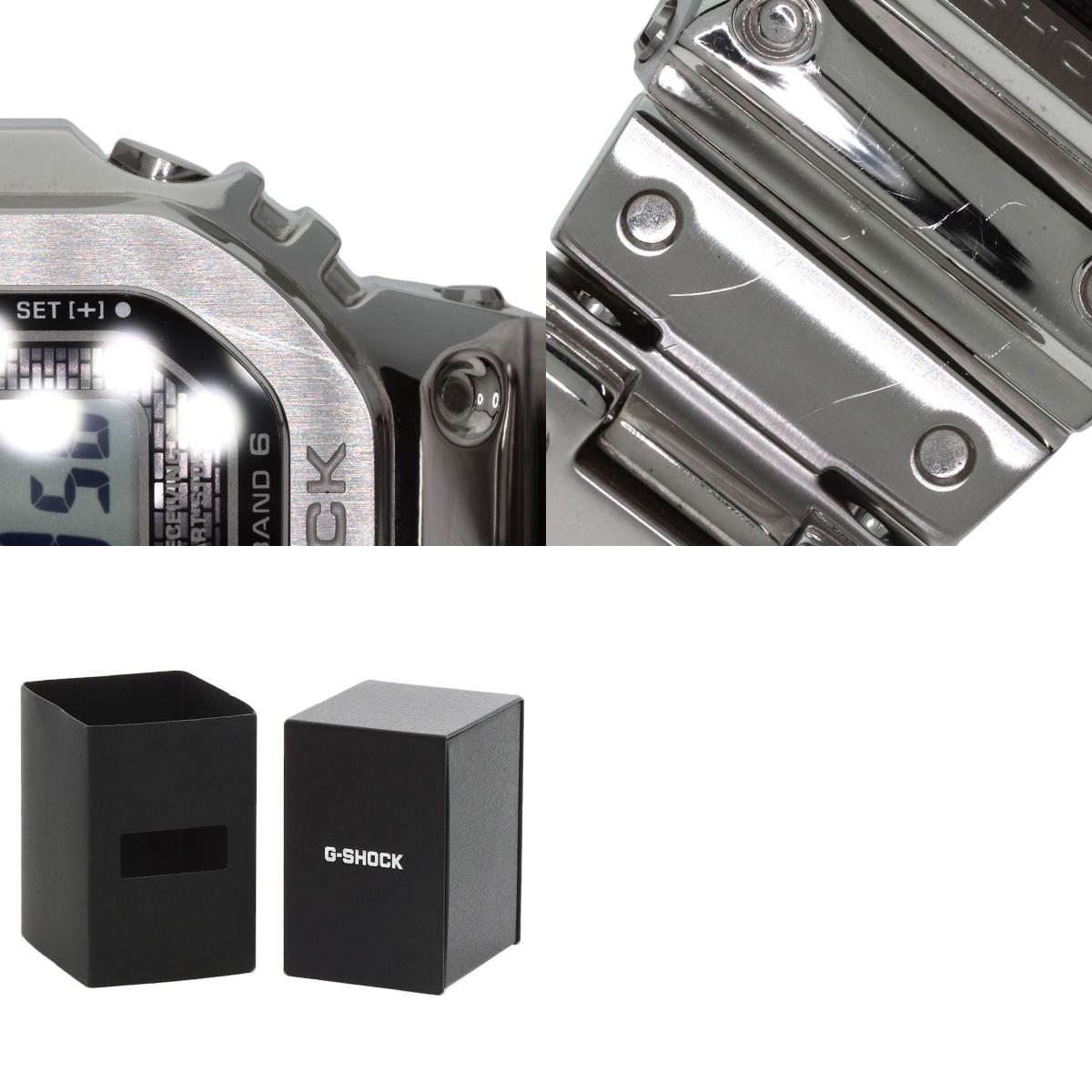 CASIO G shock Watches GMW-B5000 Stainless Steel/Stainless Steel mens