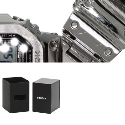 CASIO G shock Watches GMW-B5000 Stainless Steel/Stainless Steel mens