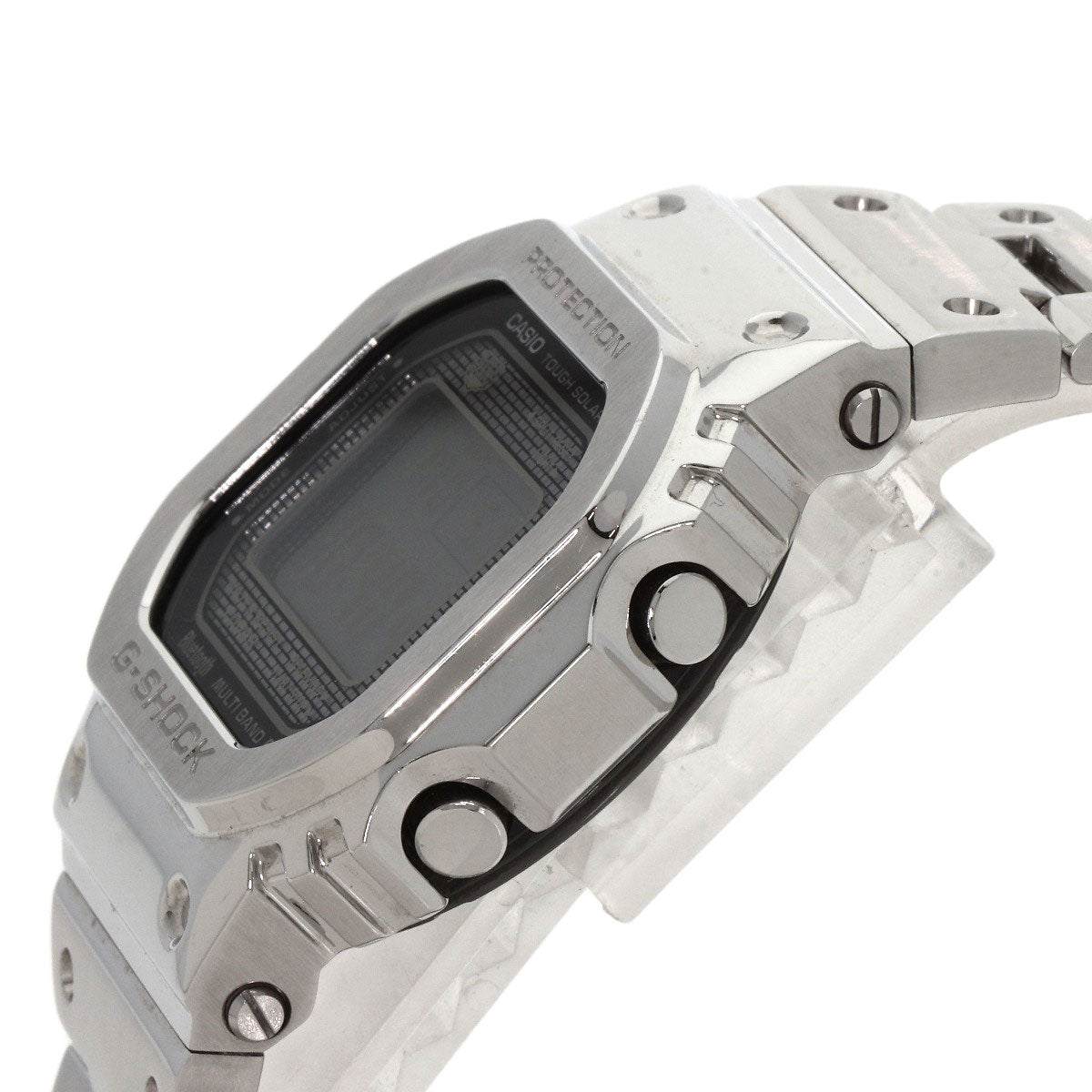 CASIO G shock Watches GMW-B5000 Stainless Steel/Stainless Steel mens