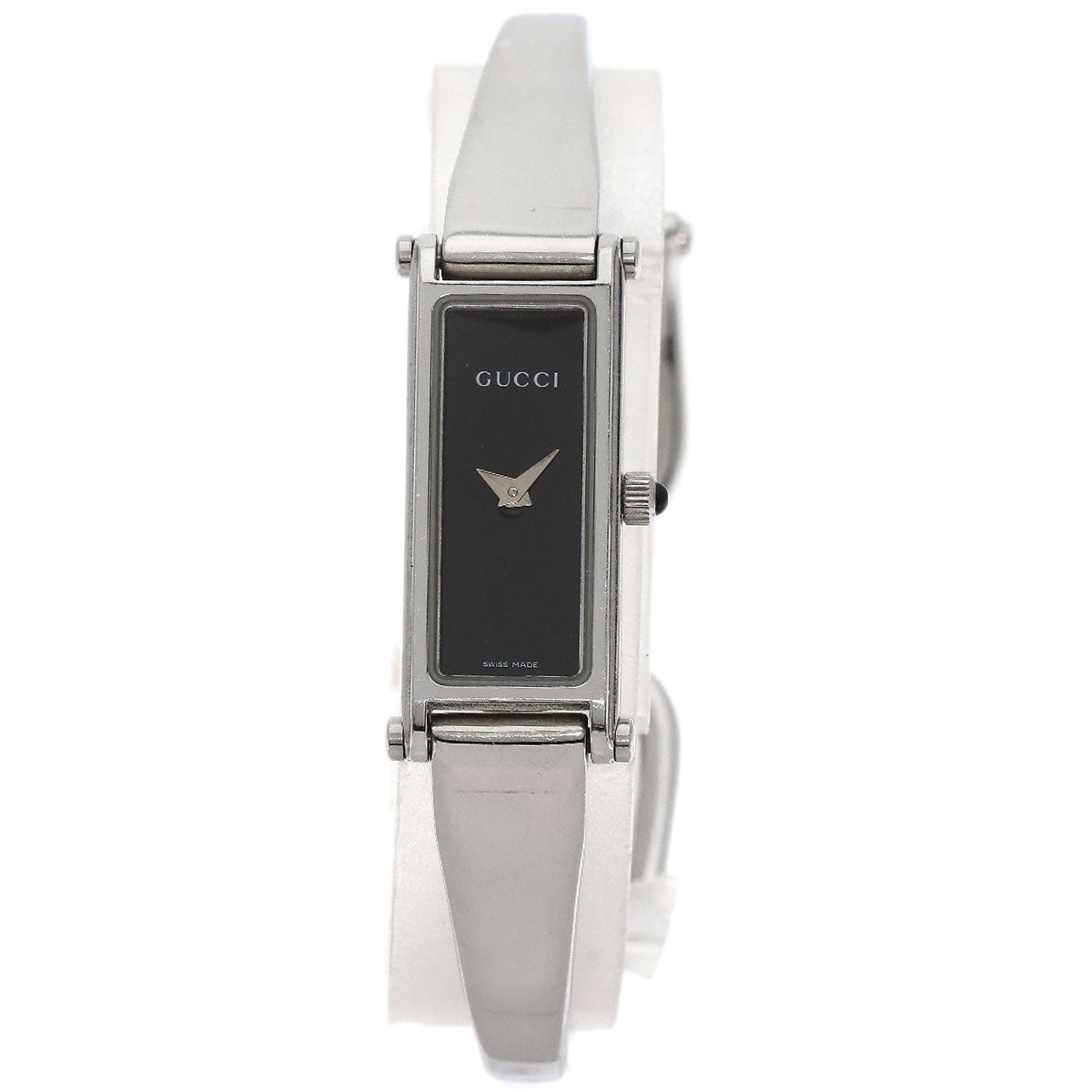 GUCCI Square face Watches 1500L Stainless Steel/Stainless Steel Ladies