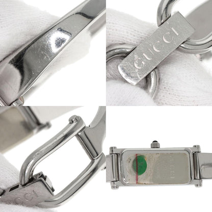 GUCCI Square face Watches 1500L Stainless Steel/Stainless Steel Ladies