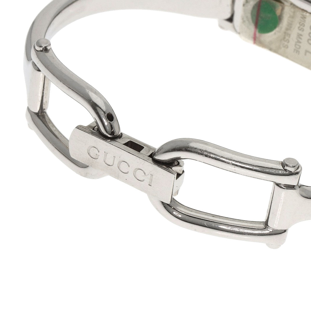 GUCCI Square face Watches 1500L Stainless Steel/Stainless Steel Ladies