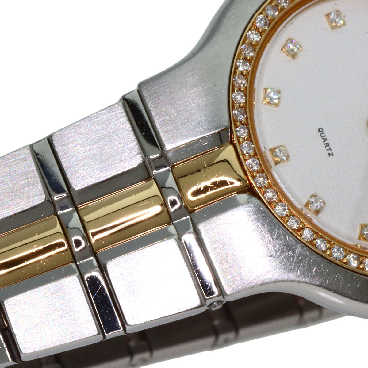 VACHERON CONSTANTIN Phidias Bezel 12P Diamond Watches 16514/967M Stainless Steel/SSxK18YG Ladies