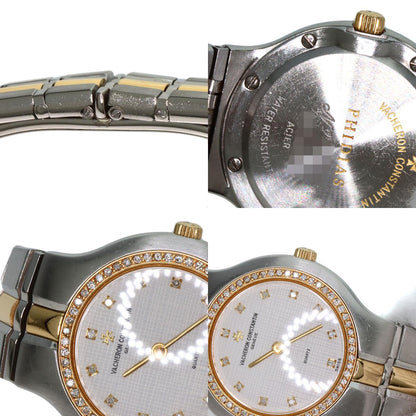 VACHERON CONSTANTIN Phidias Bezel 12P Diamond Watches 16514/967M Stainless Steel/SSxK18YG Ladies