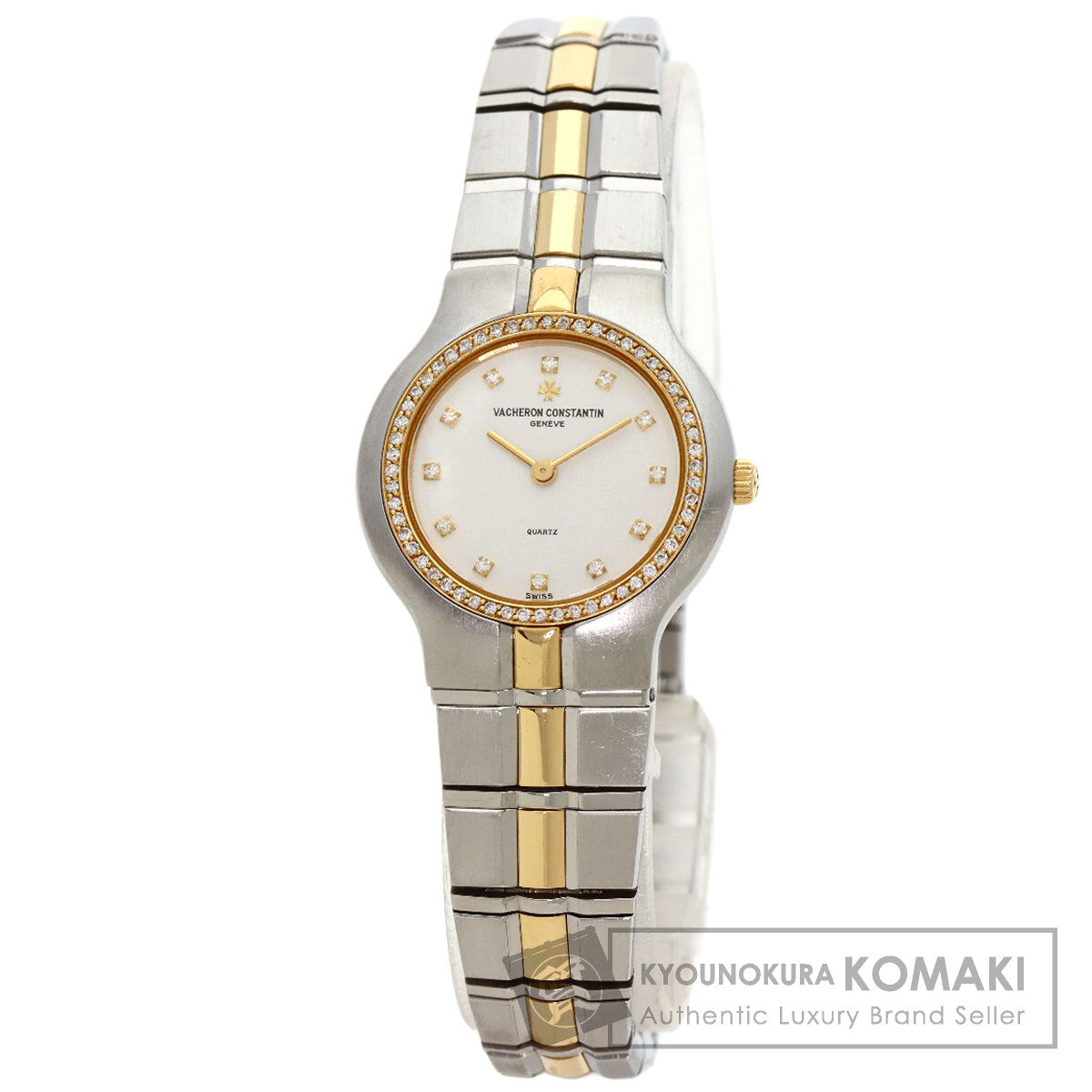 VACHERON CONSTANTIN Phidias Bezel 12P Diamond Watches 16514/967M Stainless Steel/SSxK18YG Ladies