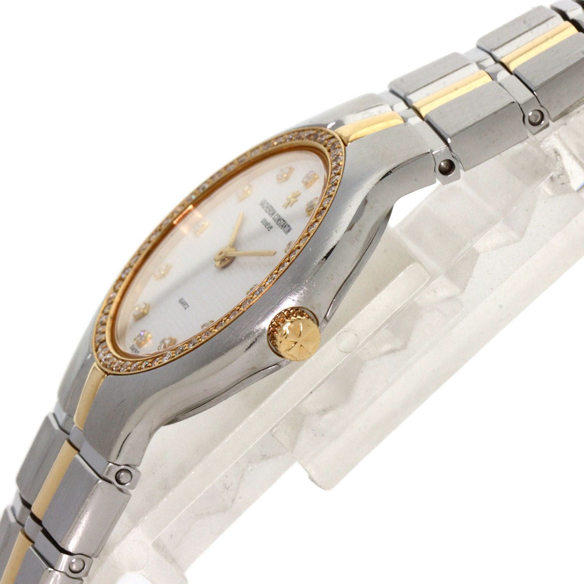 VACHERON CONSTANTIN Phidias Bezel 12P Diamond Watches 16514/967M Stainless Steel/SSxK18YG Ladies