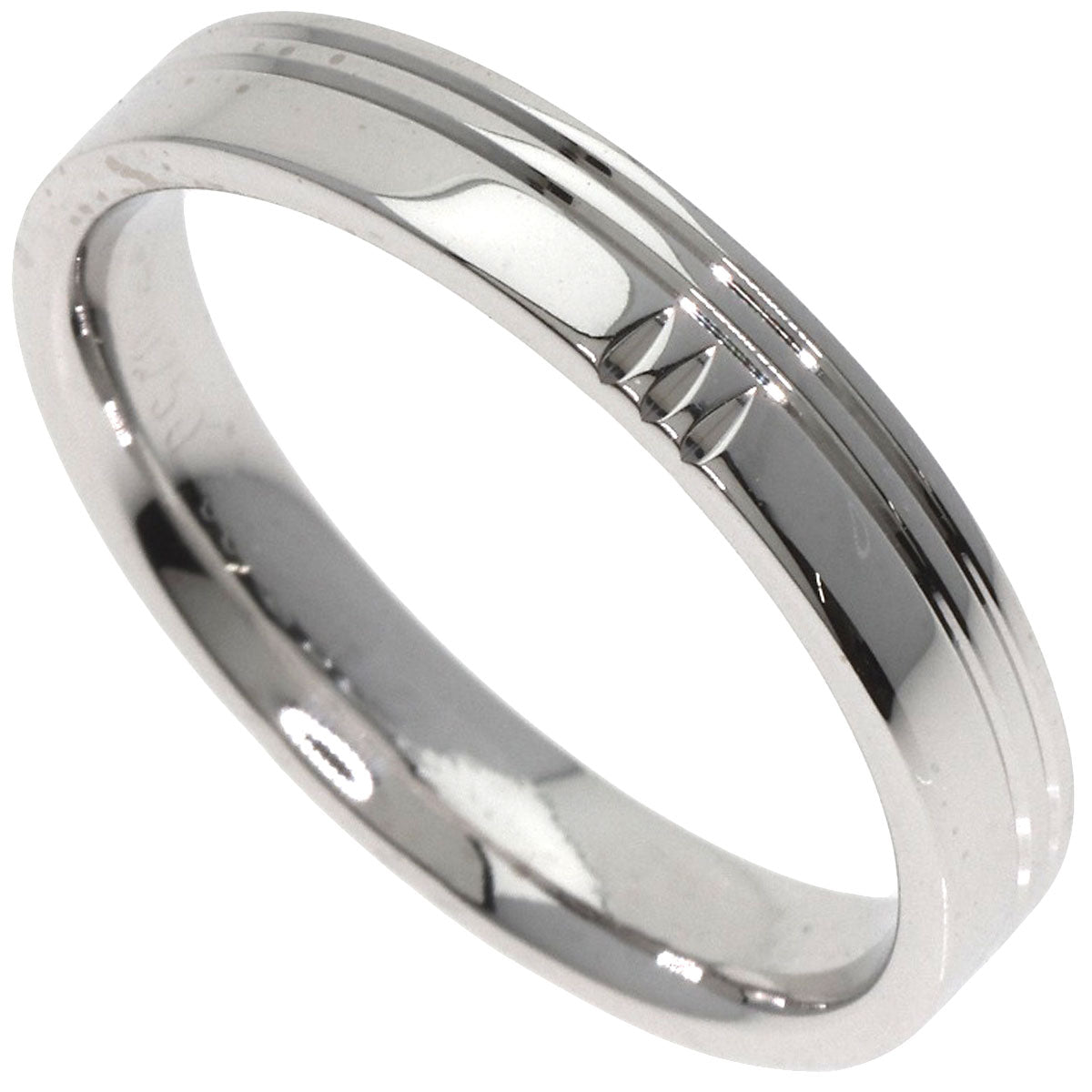 HERMES Alliance Kelly #58 Ring K18 White Gold Ladies [Used]