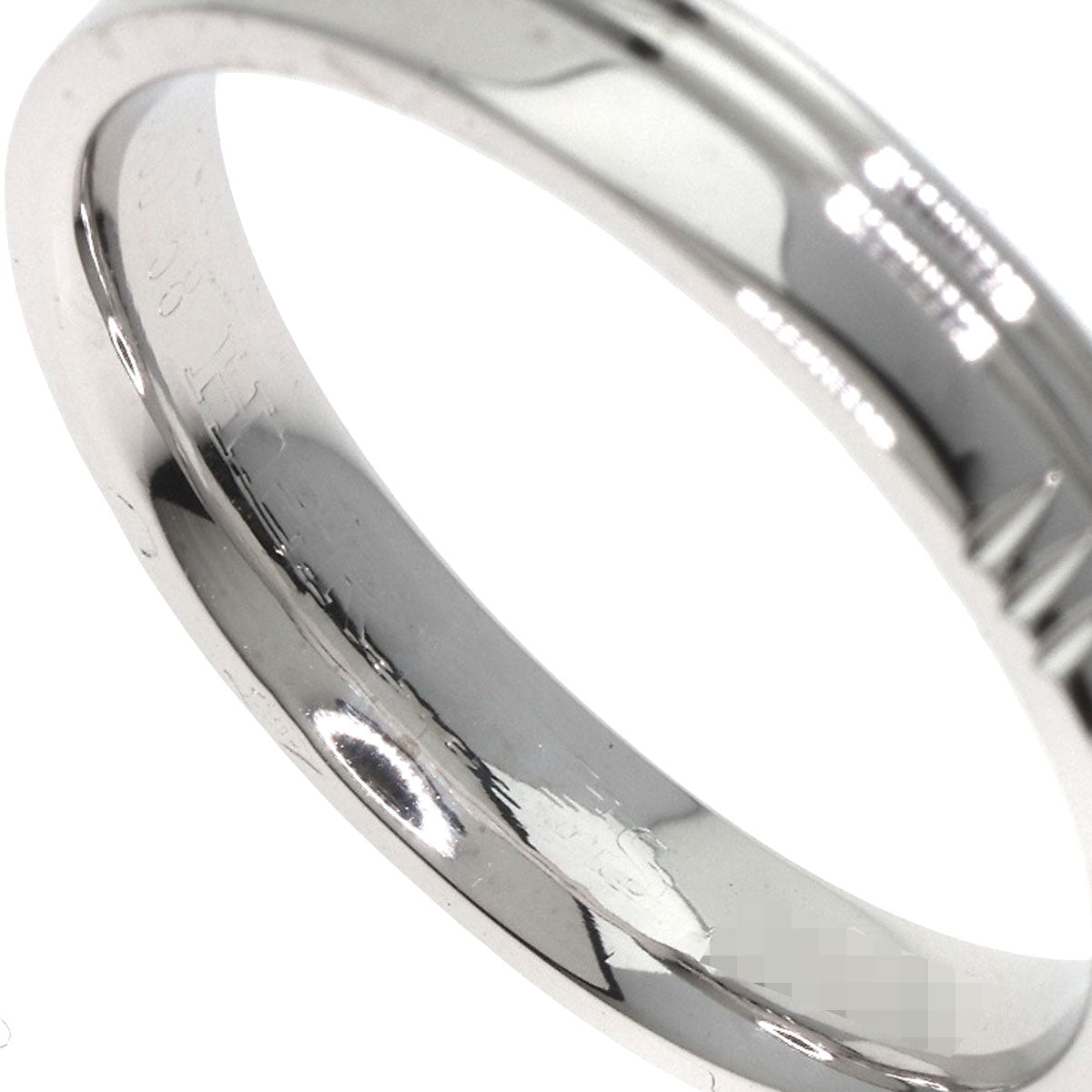 HERMES Alliance Kelly #58 Ring K18 White Gold Ladies [Used]