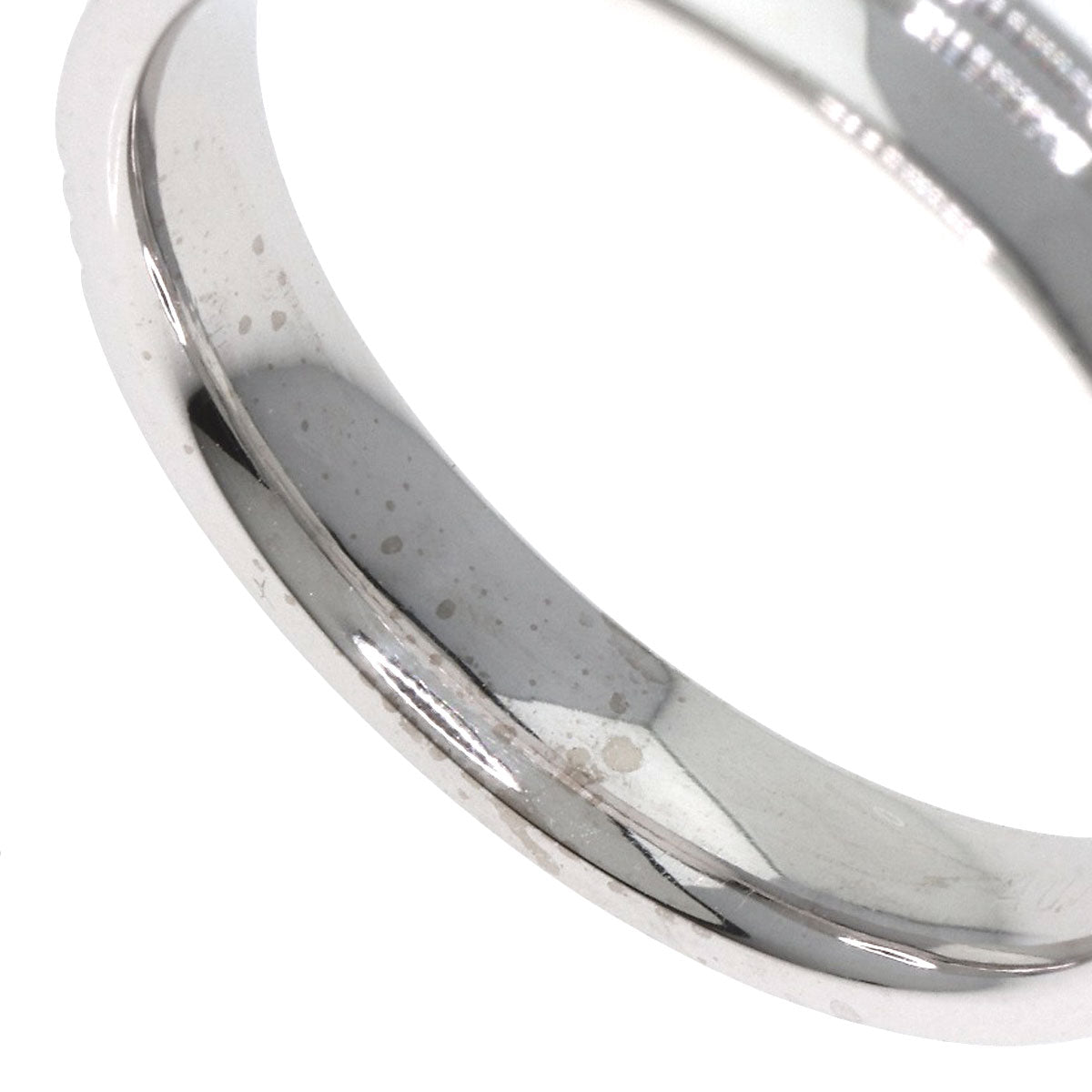 HERMES Alliance Kelly #58 Ring K18 White Gold Ladies [Used]