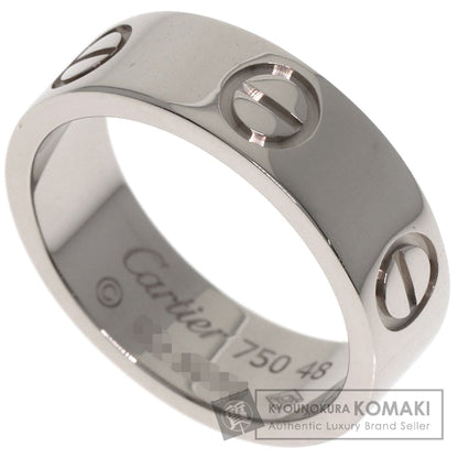 CARTIER love ring #48 Ring K18 White Gold Ladies [Used]