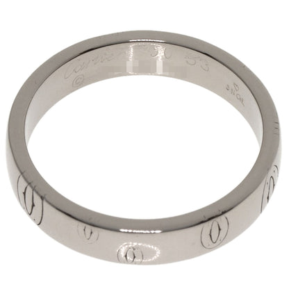 CARTIER Happy birthday # 53 Ring K18 White Gold Ladies [Used]