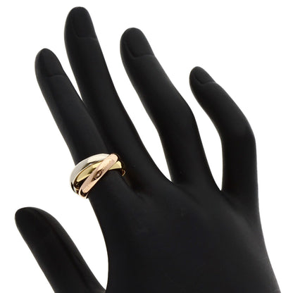 CARTIER Trinity #48 Ring K18 Yellow Gold 18K Pink GoldLadies [Used]