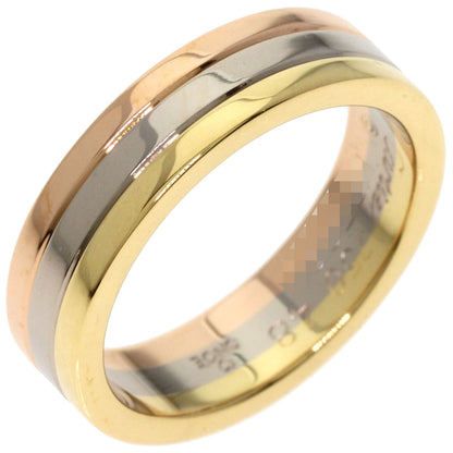 CARTIER Three Color #48 Ring K18 Yellow Gold K18 White GoldLadies [Used]