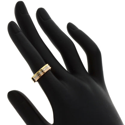 CARTIER Three Color #48 Ring K18 Yellow Gold K18 White GoldLadies [Used]