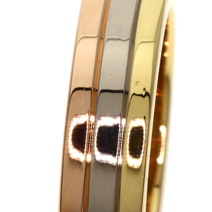 CARTIER Three Color #48 Ring K18 Yellow Gold K18 White GoldLadies [Used]