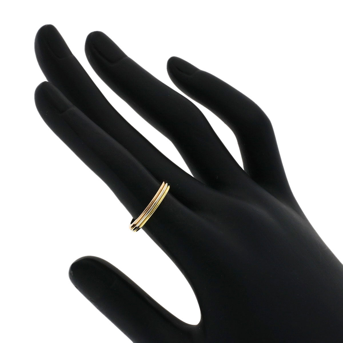 CARTIER Three colors # 49 Ring K18 Yellow Gold 18K Pink GoldLadies [Used]