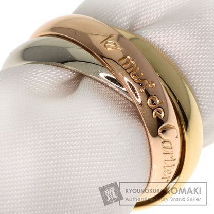 CARTIER Trinity #49 Ring K18 Yellow Gold K18 White GoldLadies [Used]