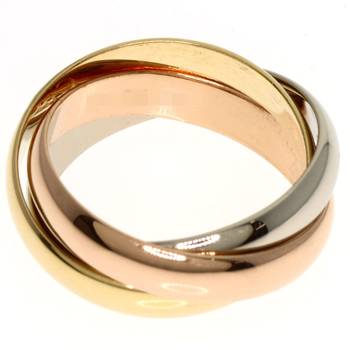 CARTIER Trinity #49 Ring K18 Yellow Gold K18 White GoldLadies [Used]