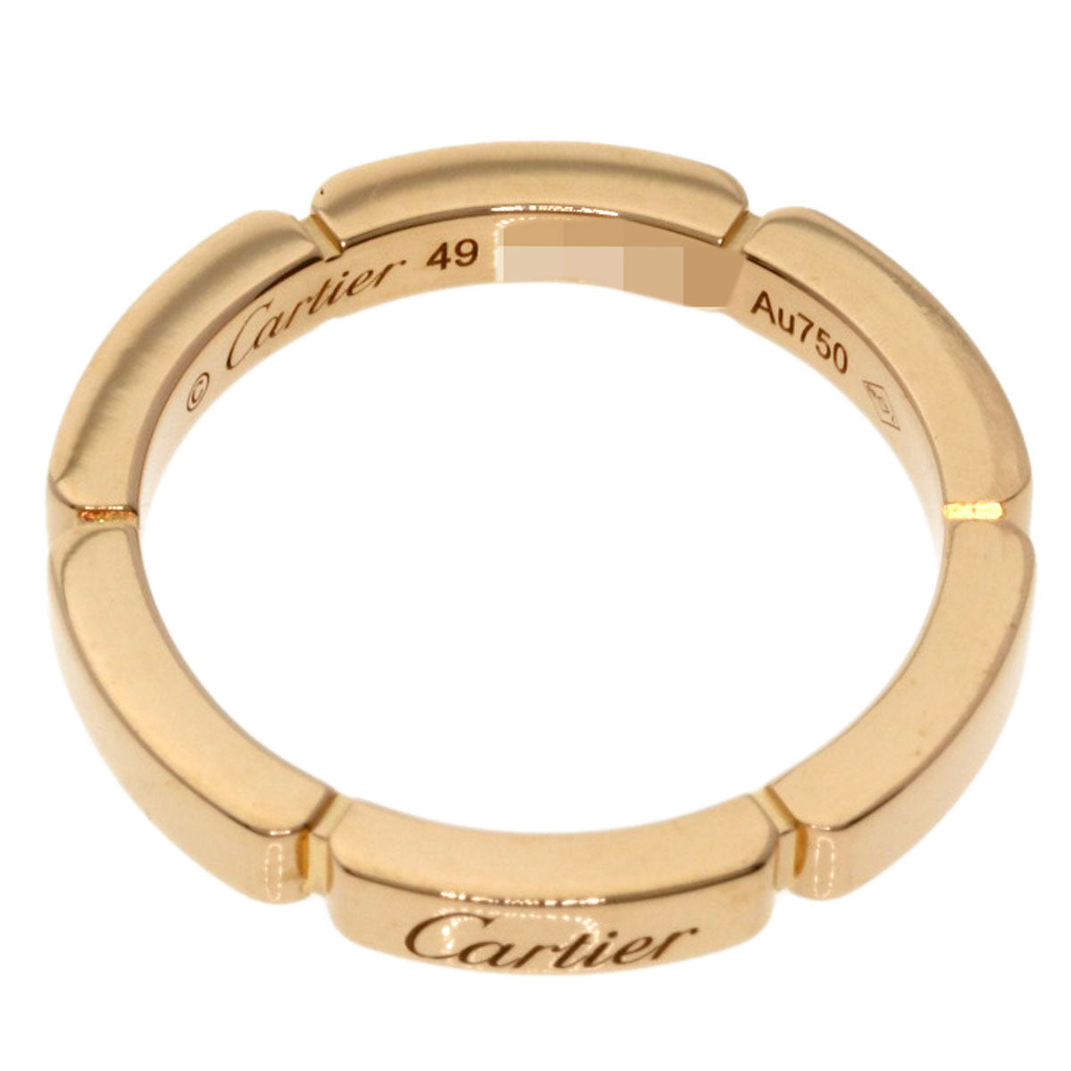 CARTIER Mailon Panthere # 49 Ring K18 Pink Gold Ladies [Used]