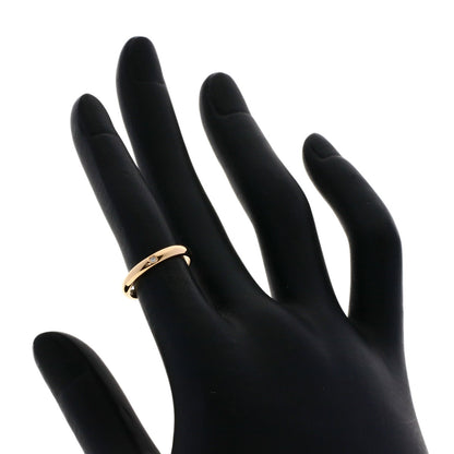 CARTIER Classic Wedding 1P Diamond #47 Ring K18 Pink Gold Ladies [Used]