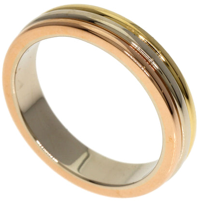 CARTIER Three colors # 48 Ring K18 Yellow Gold K18 White GoldLadies [Used]