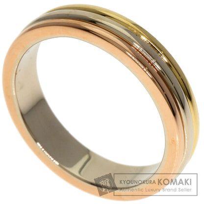 CARTIER Three colors # 48 Ring K18 Yellow Gold K18 White GoldLadies [Used]