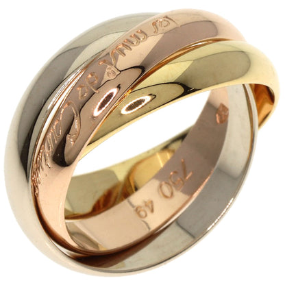 CARTIER Trinity #49 Ring K18 Yellow Gold K18 White GoldLadies [Used]