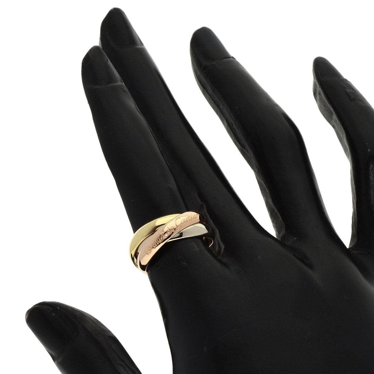 CARTIER Trinity #49 Ring K18 Yellow Gold K18 White GoldLadies [Used]