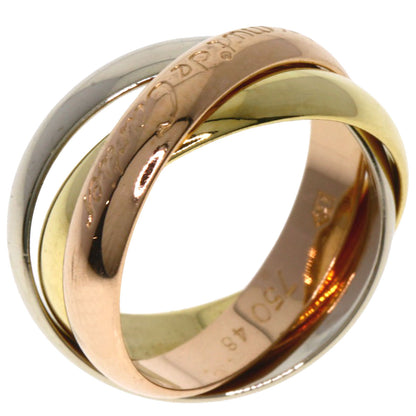 CARTIER Trinity #48 Ring K18 Yellow Gold K18 White GoldLadies [Used]