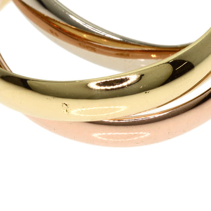 CARTIER Trinity #49 Ring K18 Yellow Gold 18K Pink GoldLadies [Used]