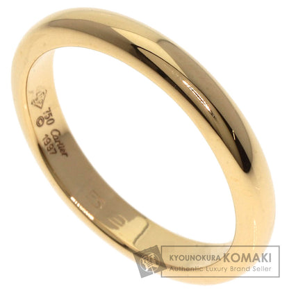 CARTIER Classic Wedding #52 Ring K18 Yellow Gold Ladies [Used]