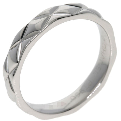 CHANEL   Matelasse #52 Ring  Platinum PT950 Ladies [Used]