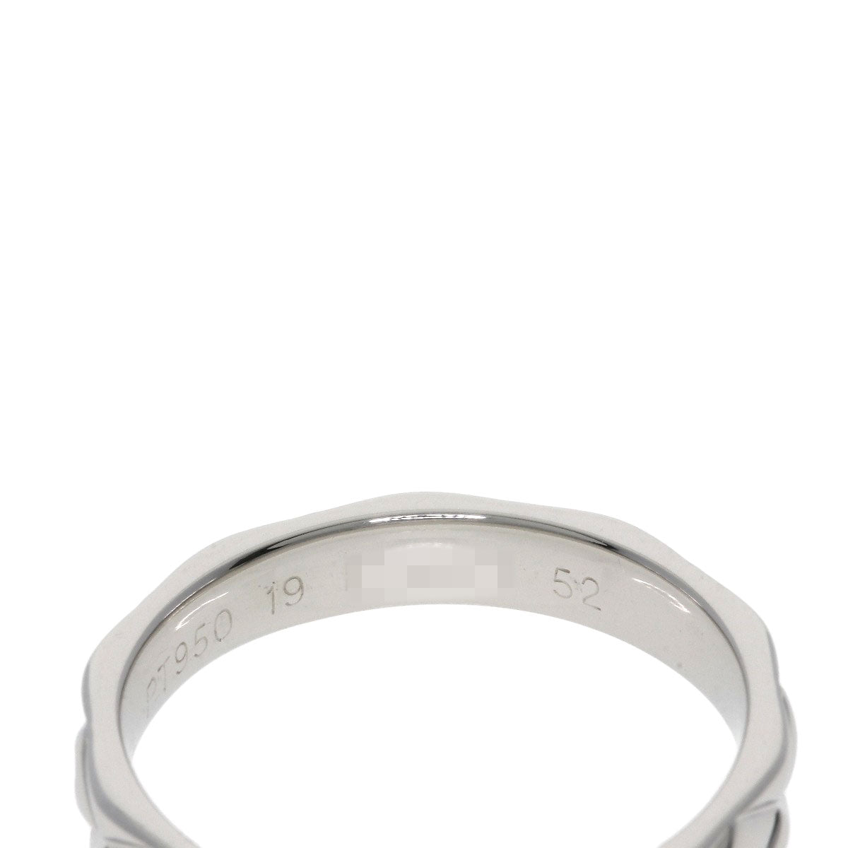 CHANEL   Matelasse #52 Ring  Platinum PT950 Ladies [Used]