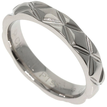 CHANEL Matelasse Medium #47 Ring Platinum PT950 Ladies [Used]