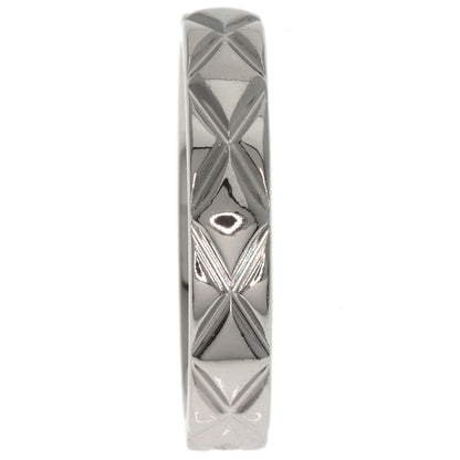CHANEL Matelasse Medium #47 Ring Platinum PT950 Ladies [Used]