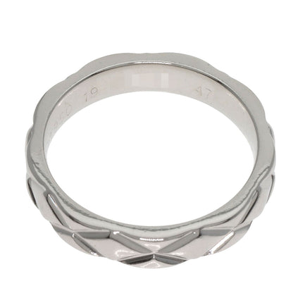 CHANEL Matelasse Medium #47 Ring Platinum PT950 Ladies [Used]